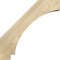 Ekena Millwork 6"W x 20"D x 20"H Imperial Rough Sawn Knee Brace, Douglas Fir BRC06X20X20IMP00RDF - alternate 3